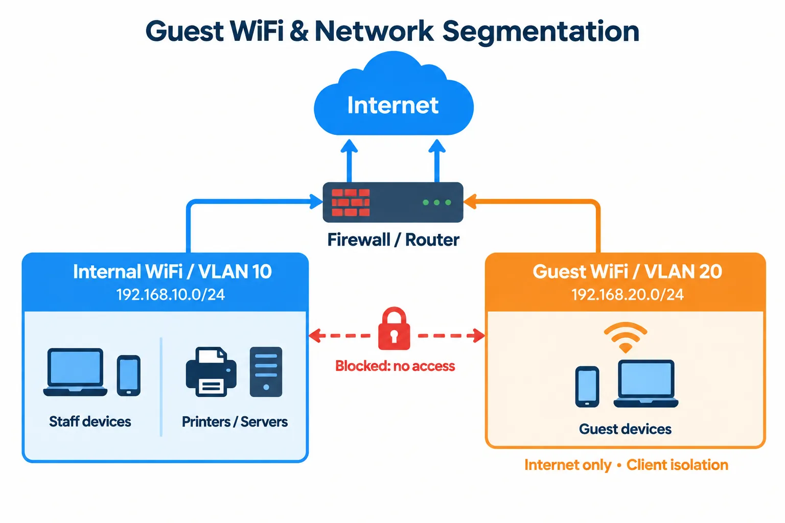 Guest WiFi and Network Segmentation